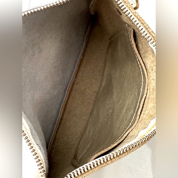 Beaudin | Gold and Brown Cowhide Clutch - Picture 6 of 6